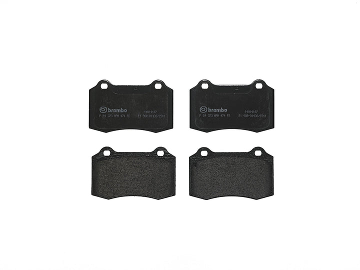 Brembo P 24 073 Bremsbelagsatz, Scheibenbremse - (4-teilig)