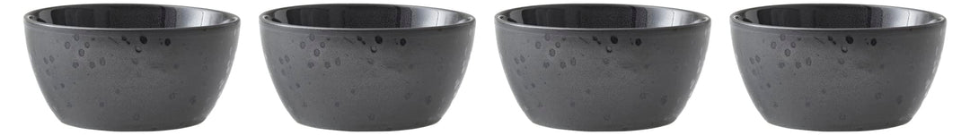 BITZ Schalenset Dia 12 x 6 cm 4 Stck Galaxy Black