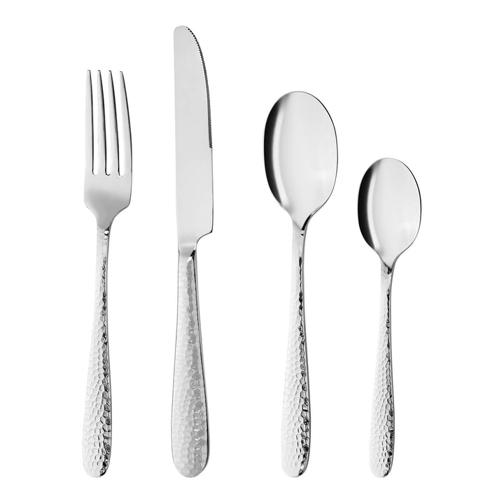 GRÄWE Besteckset Gent, 16-teilig, Für 4 Personen, Edelstahl, 16-teilig