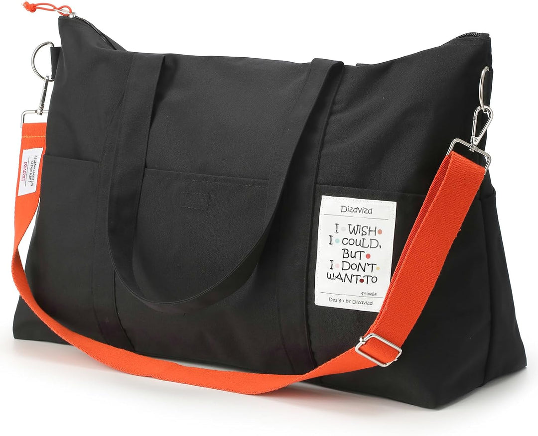 Reise Duffel Bags Damen und Herren, wasserdichte Sporttasche Übernachtungstasche Handgepäcktasche fü
