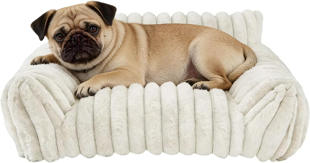 Haustiersofa 60x45cm Kaninchenplüsch Katzenbett &amp; Kleinhundebett, Hundebett | Kaninchenplüsch, PP-Ba