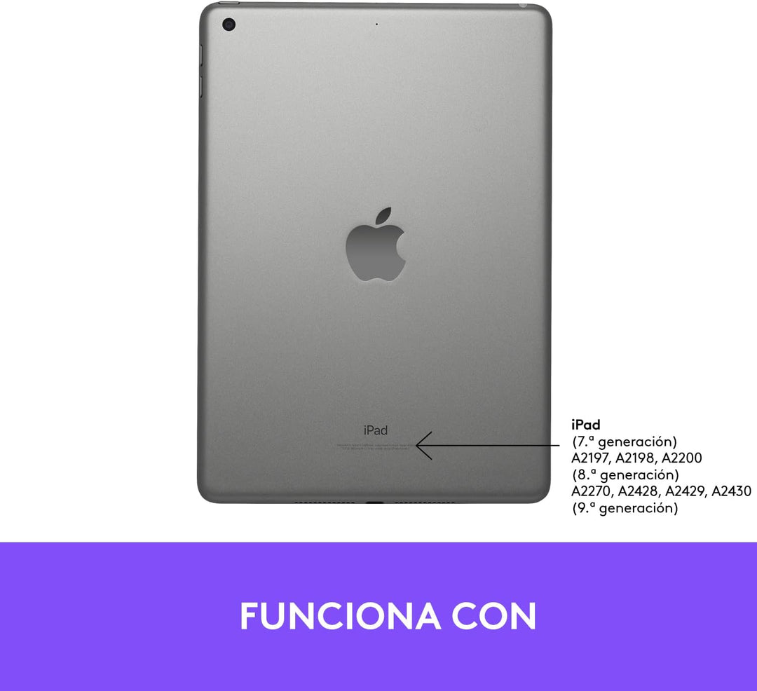 Logitech Slim Folio für iPad (7., 8. und 9. Generation)