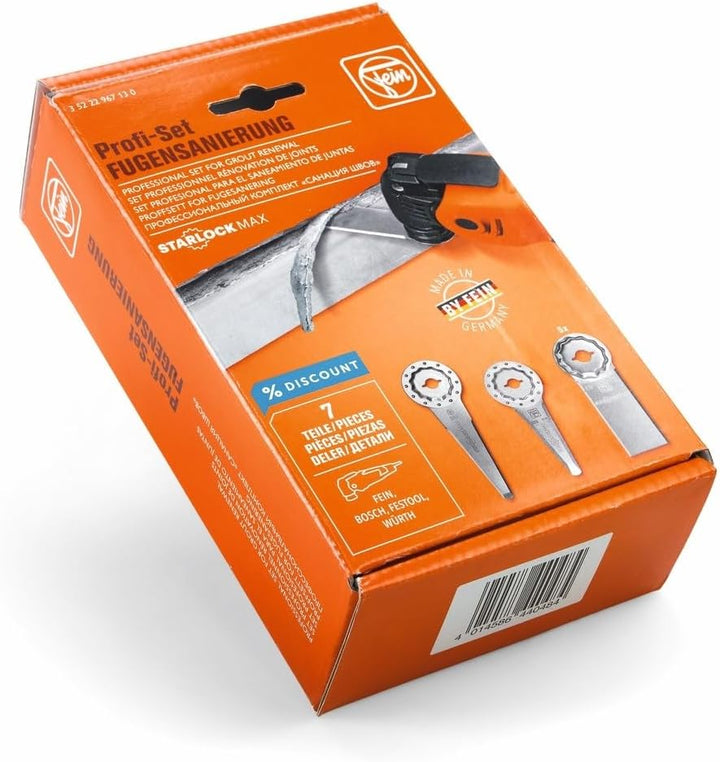 FEIN Profi Set Starlock Max StarlockMax FUGENSANIERUNG, StarlockMax FUGENSANIERUNG