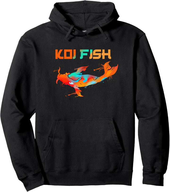 Koi Fish Design - Japan Nishikigoi Fisch Teich Geschenk Pullover Hoodie