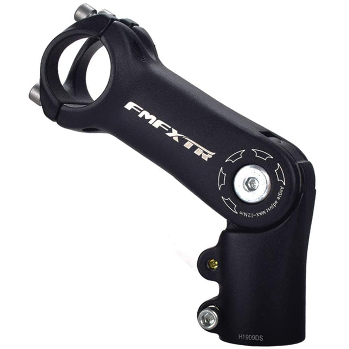CYSKY Fahrrad Verstellbarer Vorbau 25,4 90mm / 110mm 0-90 ° Grad MTB Vorbau Lenker Vorbau für Mounta
