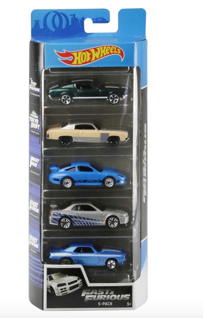 HOT Wheels Dirt Track Geschenk Set 5 Fahrzeuge