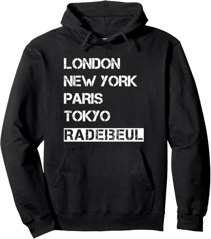 Meine Stadt! Geburtsort &amp; Heimatliebe Radebeul Pullover Hoodie