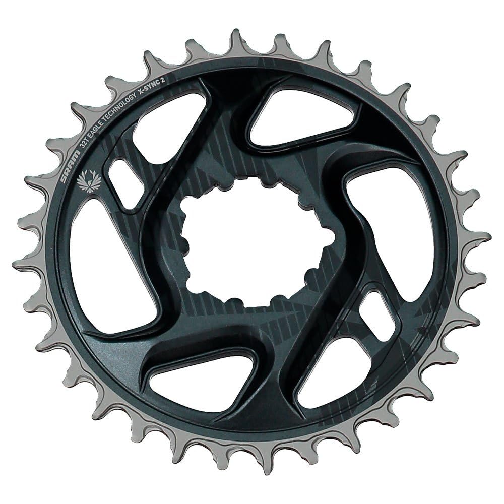 SRAM Corporation Europe Unisex – Erwachsene Sram Kettenblatt, Grau, 32Z