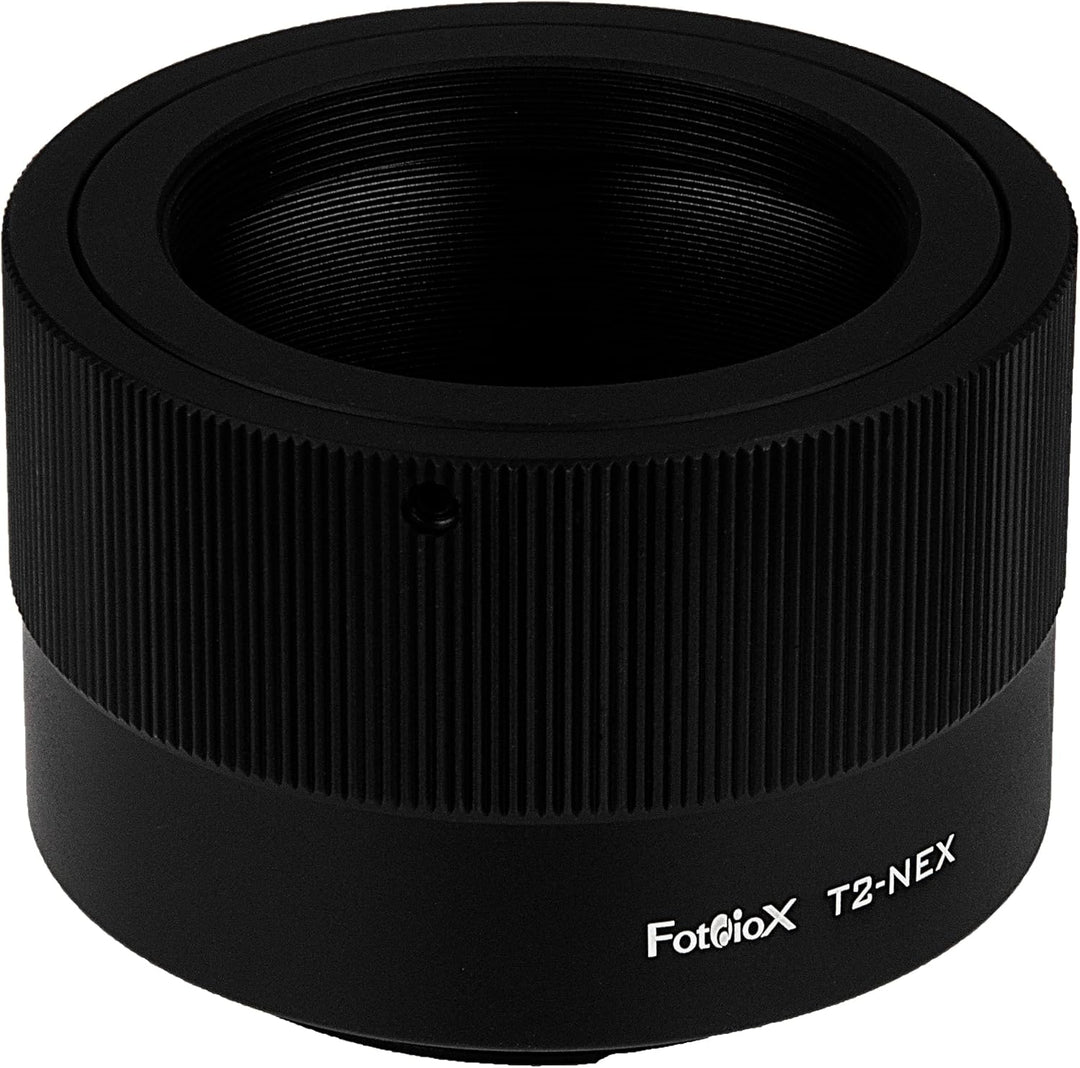 Fotodiox Lens Mount Adapter Compatible with T-Mount (T/T-2) Thread Lenses on Sony E-Mount Cameras T-