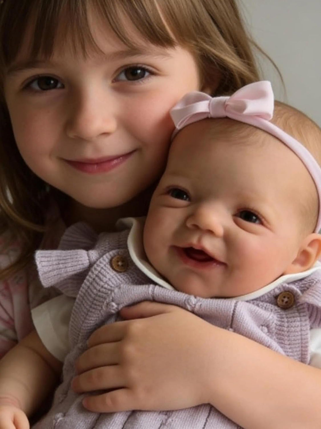 Zero pam Reborn Baby Puppe Augen Offen, 50 cm Reborn Puppen Vollvinyl Lebensechte Echte Baby Puppe M