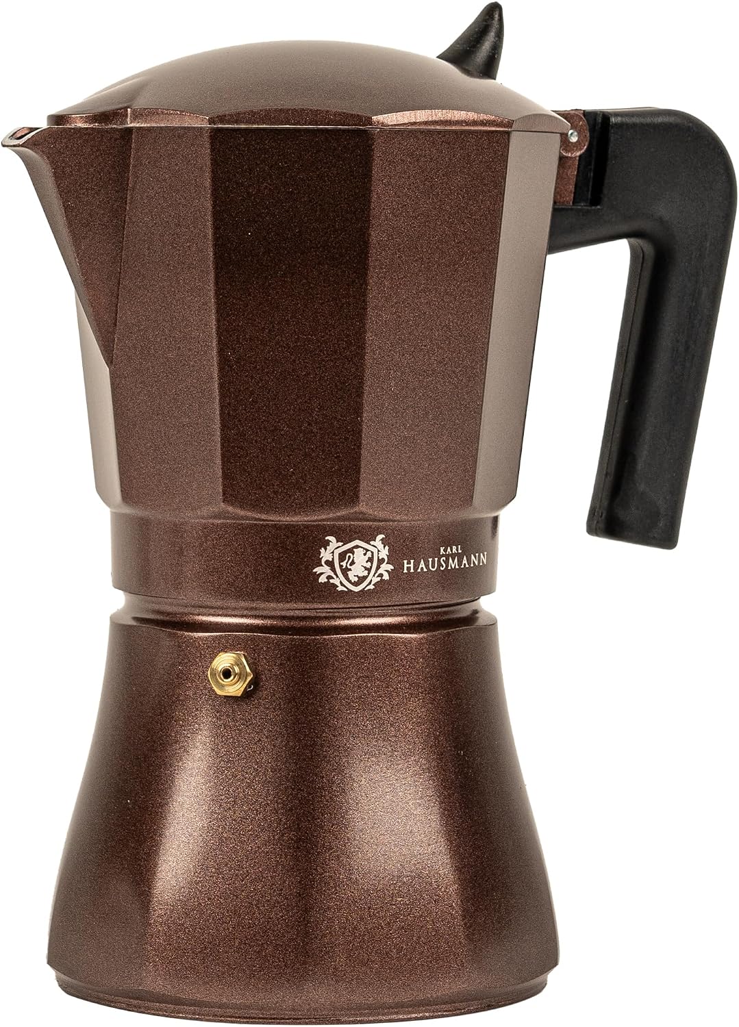 KARL HAUSMANN Espressokocher Induktion, 450 ml, 9 Tassen, TERESA, 9 Tassen