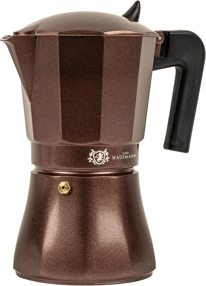 KARL HAUSMANN Espressokocher Induktion, 450 ml, 9 Tassen, TERESA, 9 Tassen