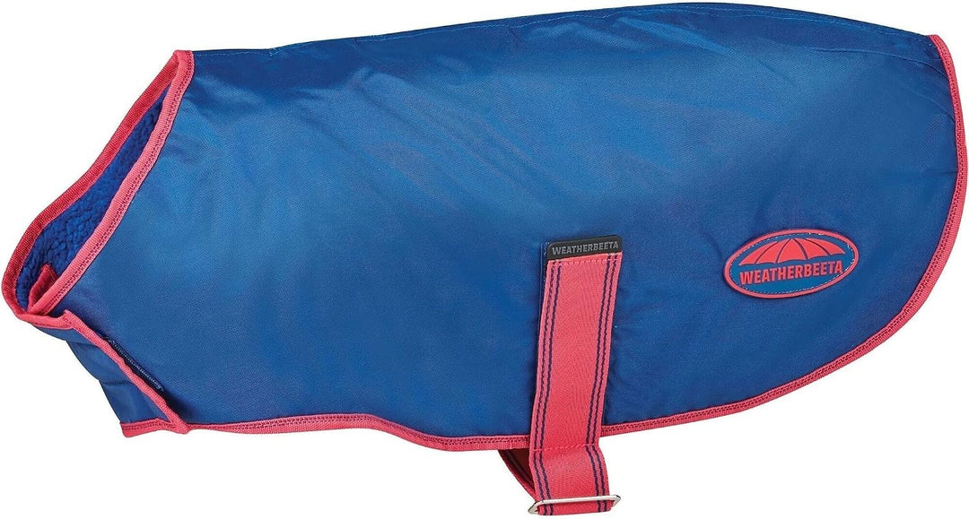 Weatherbeeta Comfitec Windjacke Frei Hundemantel - Dunkelblau/Weiss/Grau - 25cm, 25cm