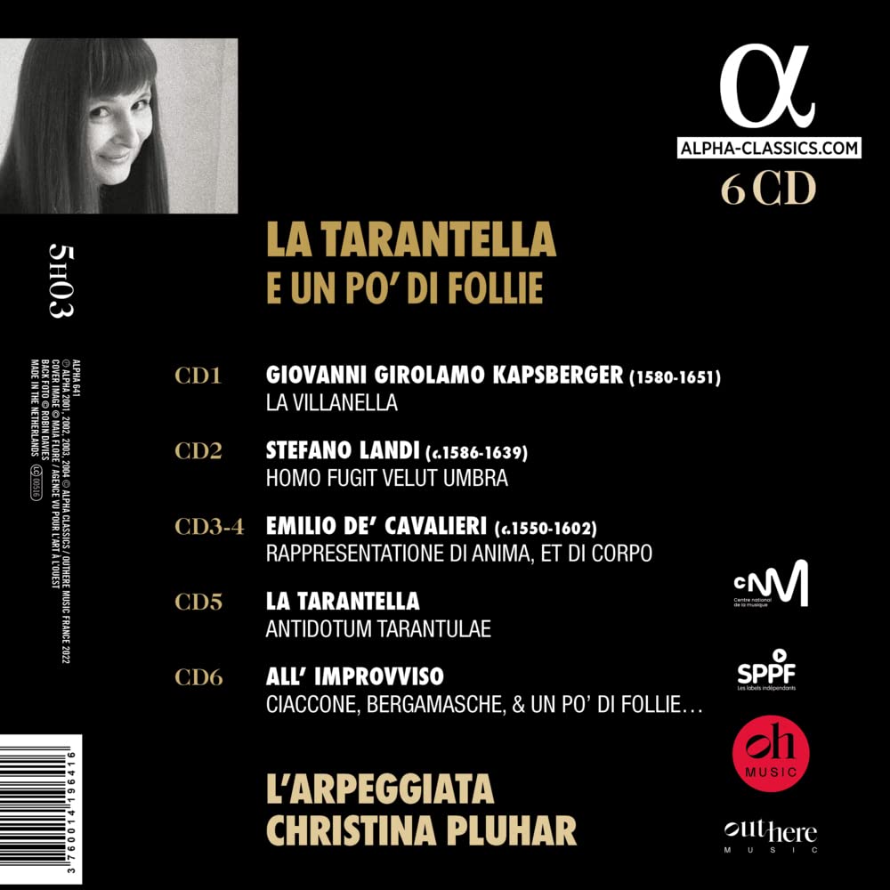 Christina Pluhar: La Tarantella e un po&