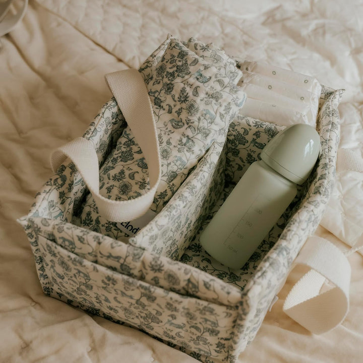 Elodie Details Diaper Caddy Organizer, Windel Organizer Tragbar mit Herausnehmbaren Fächern, Wickelt