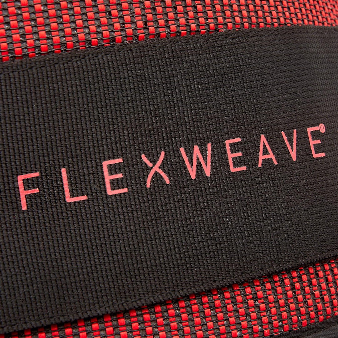 Reebok Flexweave-Powerlifting-Gürtel XS Rot, XS Rot