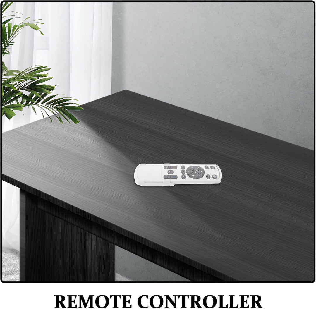 Cabilock Leiser Deckenventilator mit Fernbedienung 6-stufen Drehzahlregler Kunststoffmaterial und Sa
