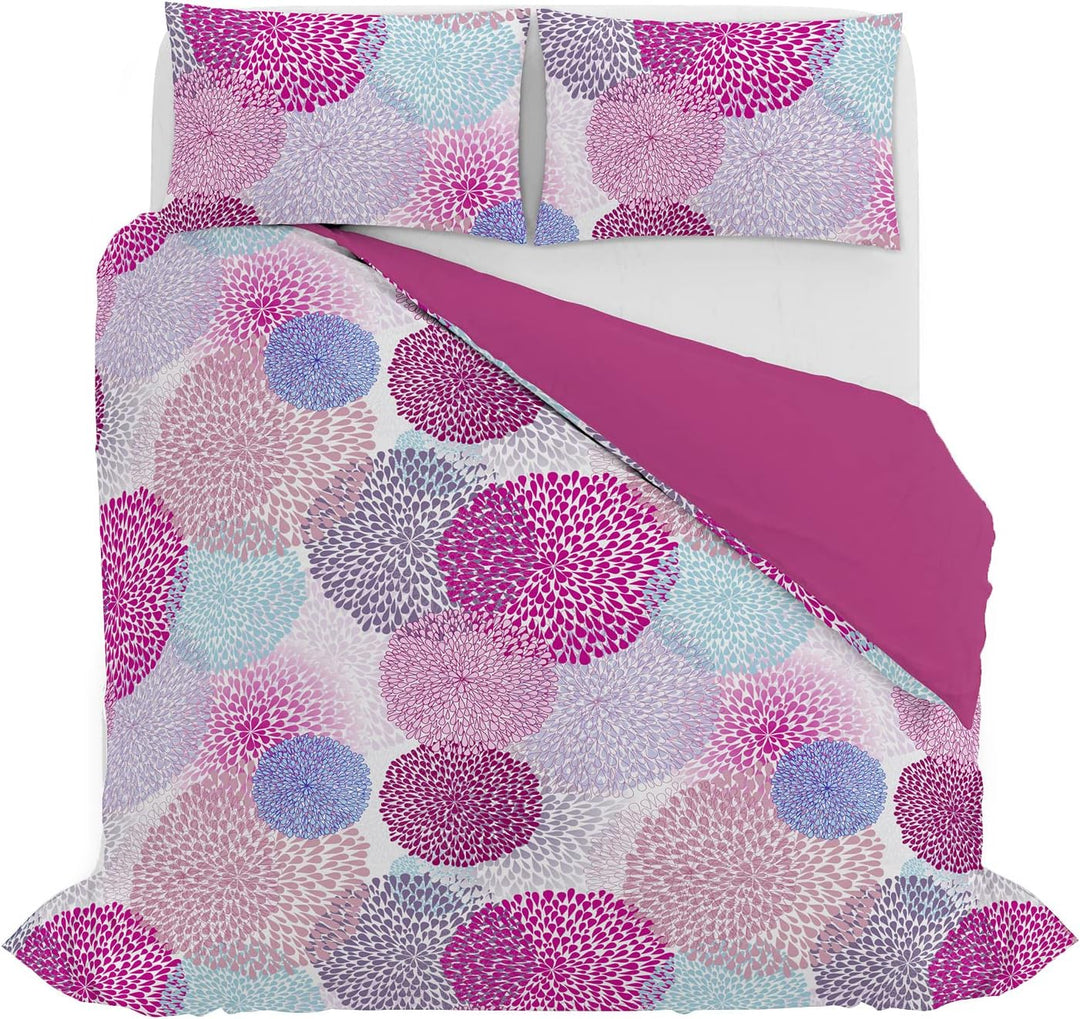 Italian Bed Linen Fantasy Bettbezug, Mikrofaser, Löwenzahn, Doppelte Löwenzahn Doppelte, Löwenzahn D
