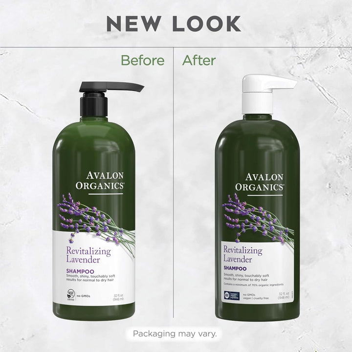 Avalon Organics Shampoo, pflegender Lavendel, 100 ml
