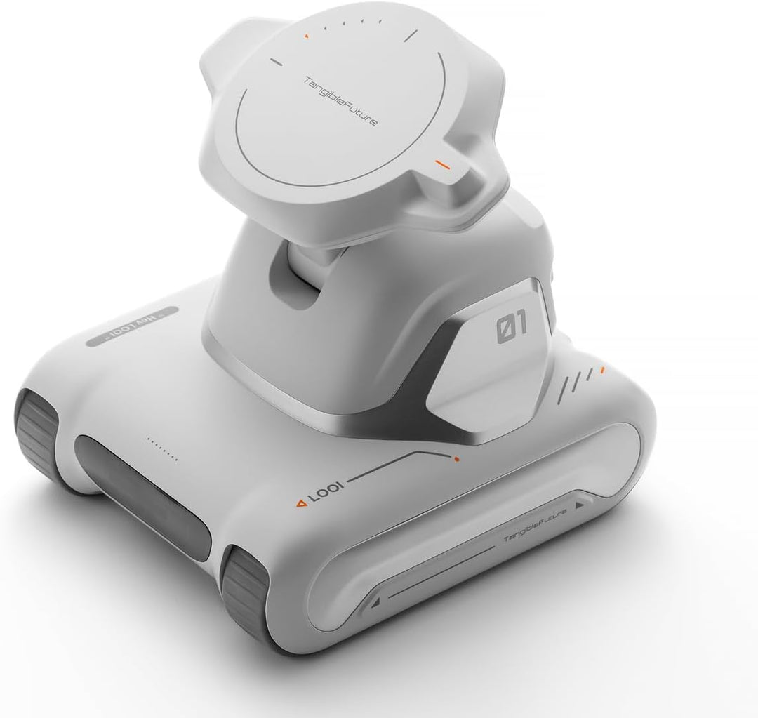 LOOI Robot-Starlight White – KI-Desktop-Begleiter mit visuellem Verständnis (Objekte, Menschen &amp; Sze