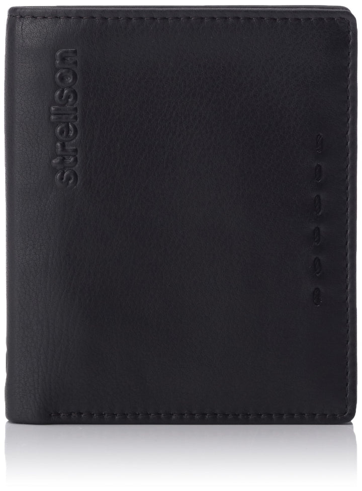 Strellson Herren Geldbeutel Oxford Circus Brieftasche aus Leder Braun (Dark Brown 702), Braun (Dark