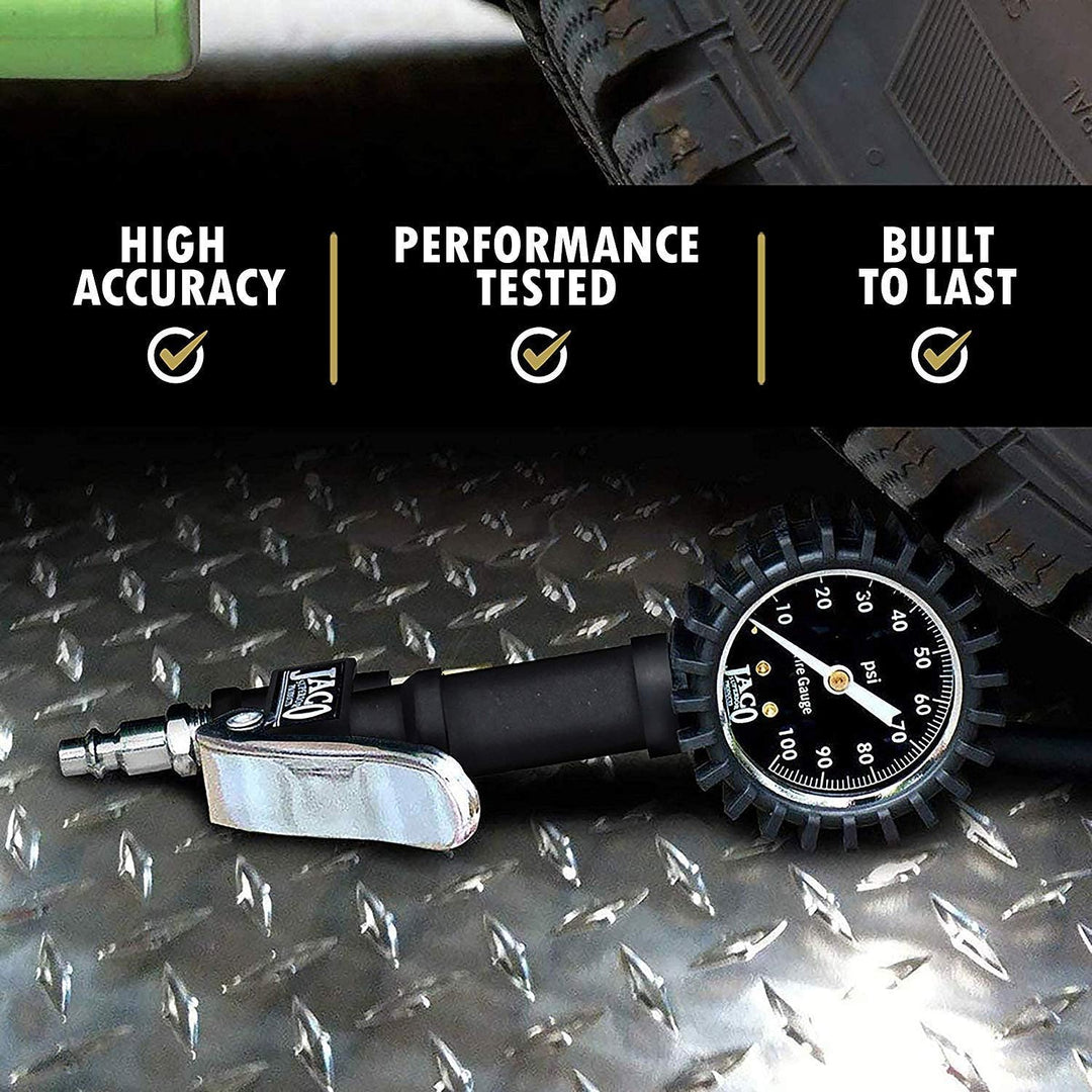 Jaco FlowPro Reifenfüllmesser – 100 PSI