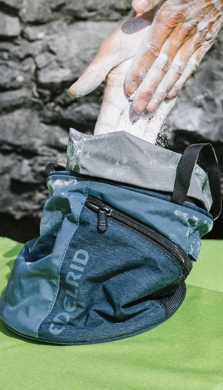 EDELRID Unisex – Erwachsene Boulder Bag Herkules Einheitsgrösse dolphin, Einheitsgrösse dolphin