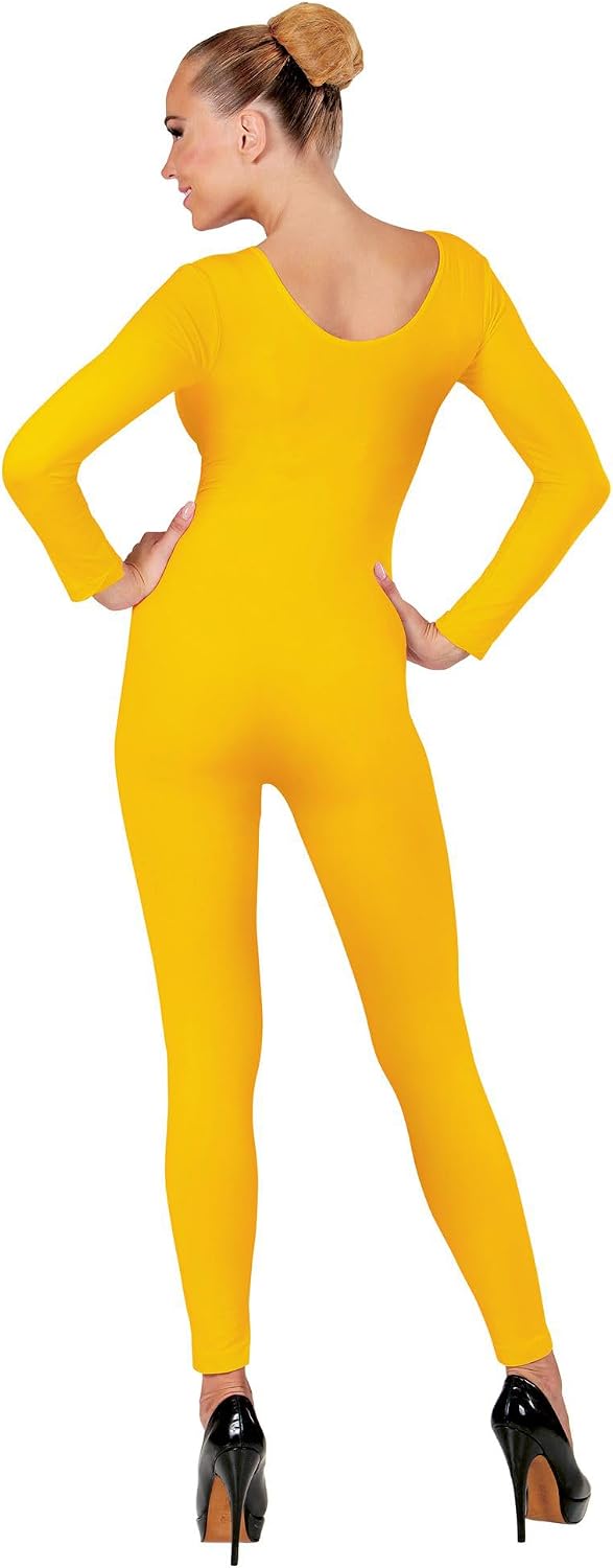 W WIDMANN MILANO Party Fashion - Body mit Ärmeln, sexy Einteiler, Overall, für Verkleidungen und Tan