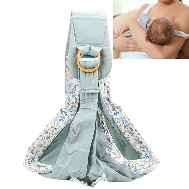 Juli- Imitation Uterus Design Stillträger Baby Ring Sling(Green Fawn (Four Seasons))