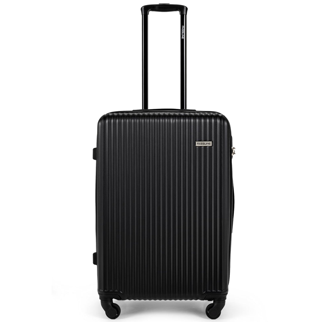 Reisekoffer Mittelgross 66x46x25 cm 64l, Reisegepäck, Hartschale aus ABS, Vier 360°-Spinner-Rollen,