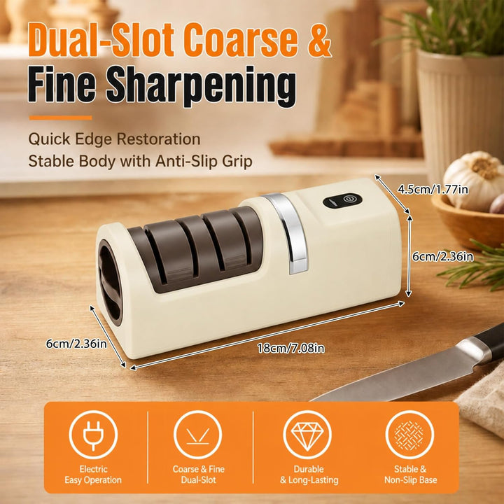 Messerschärfer Elektrisch, Knife Sharpener Electric Wiederaufladbarer