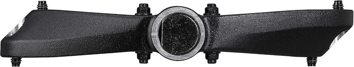 Spank Spoon Dc Flache Pedale für Mountainbike/E-Bike/Cycle 100x105mm Schwarz, 100x105mm Schwarz