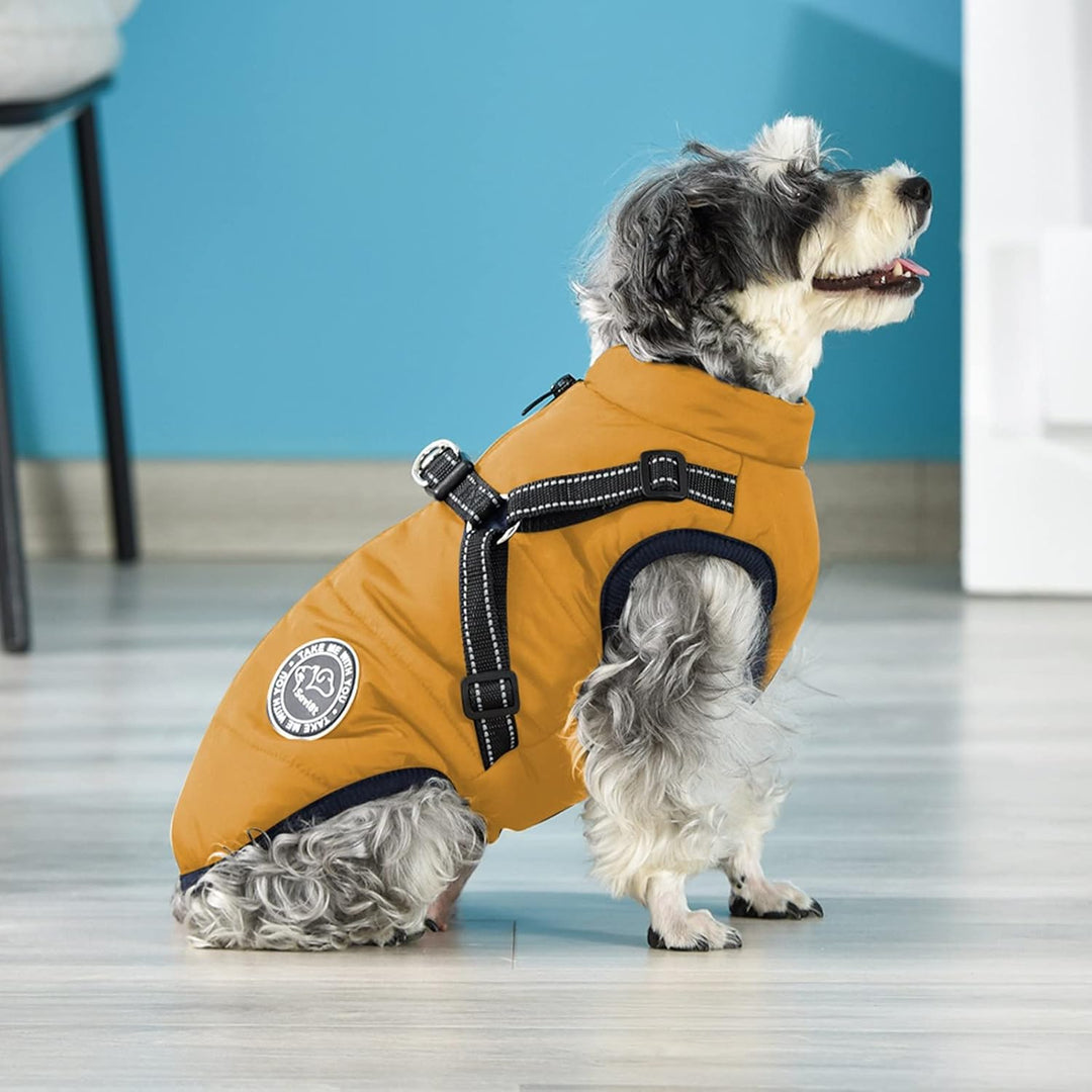 Savlot Hundejacke Winterweste Jacken Hundemantel Hundepullover Haustier Skifahren Kostüm Ärmellose B