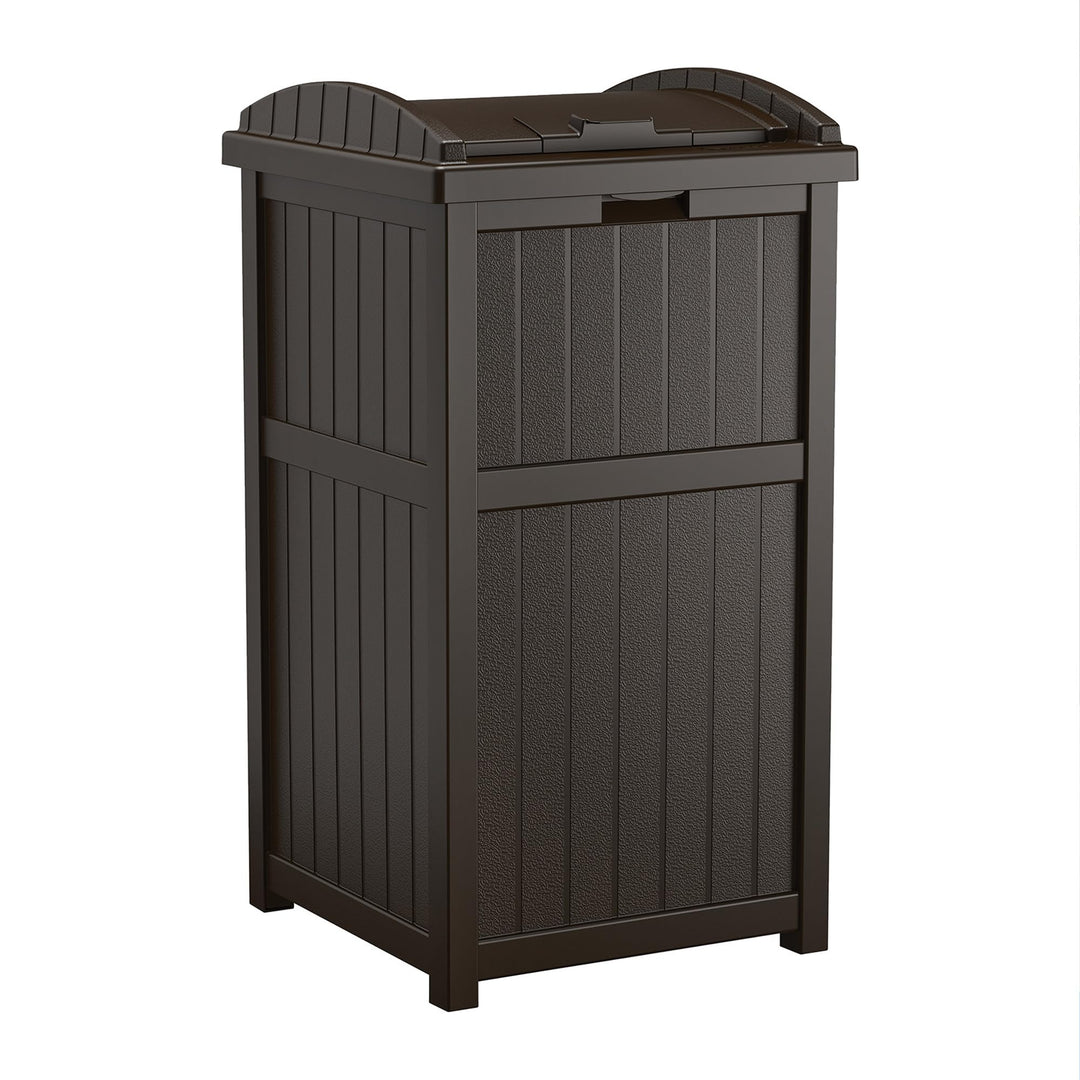 Suncast Outdoor Trash Hideaway Schwarz, Schwarz
