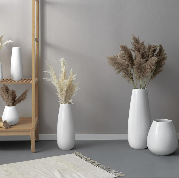 ASA Vase, Keramik, weiss, 60x23x60 cm 60x23x60 cm Weiss, 60x23x60 cm Weiss