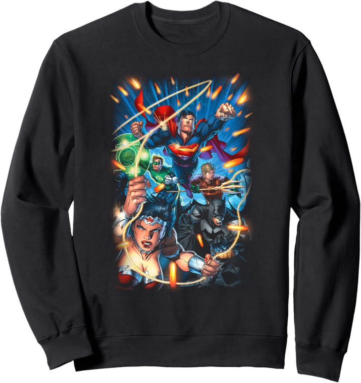 Justice League Under Attack Sweatshirt