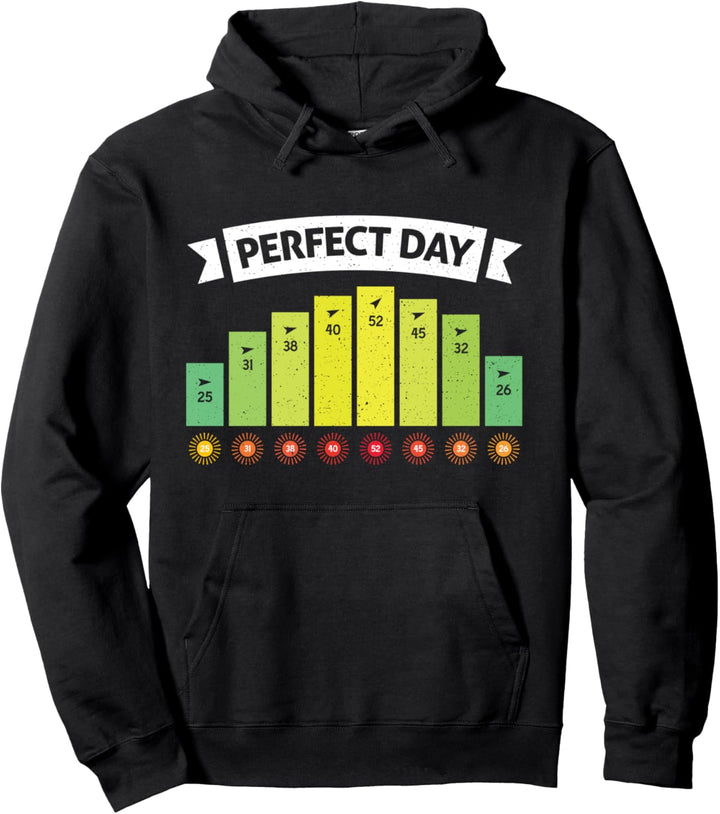 Lustiger perfekter Tag Surfen Sommer Windsurfen Kitesurfen Pullover Hoodie