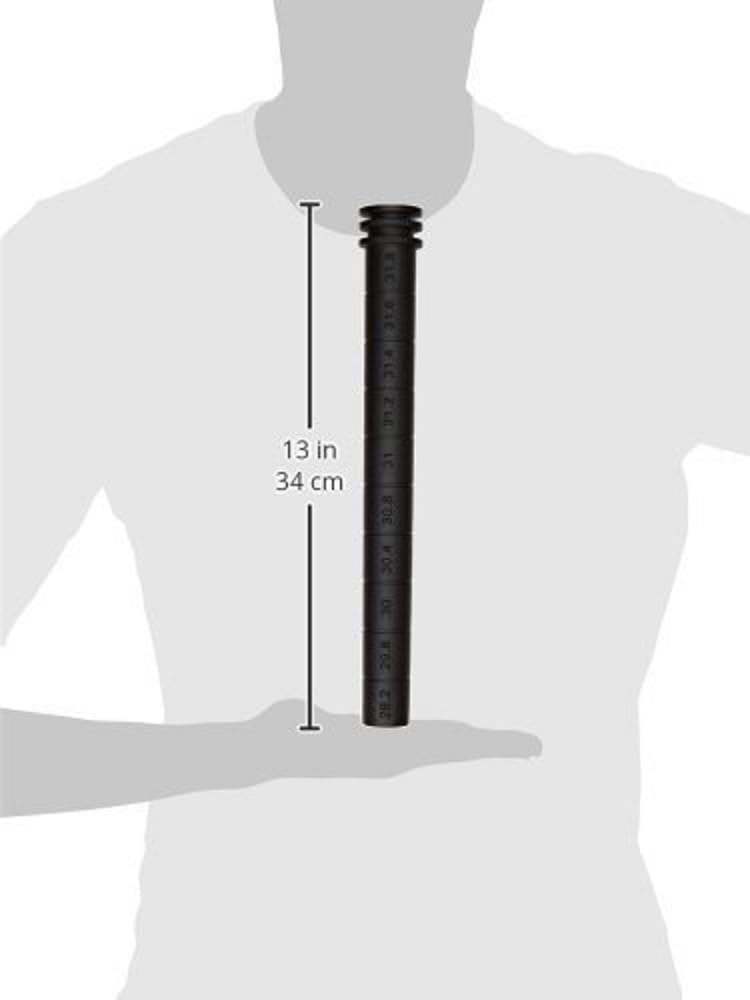 Cyclo Tools Sizing Gauge Seat Post Sattelstütz-messlehre, schwarz, 10 x 10 x 10 cm