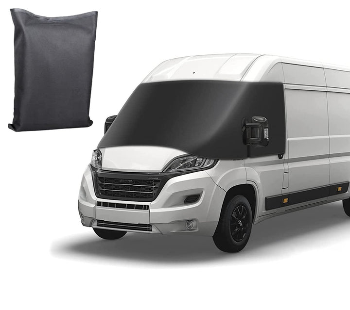 PACEWALKER Frontscheibe Wrap Cover für FIAT DUCATO 2006-2014, Luxury Windschutzscheibe Vorhang Cover