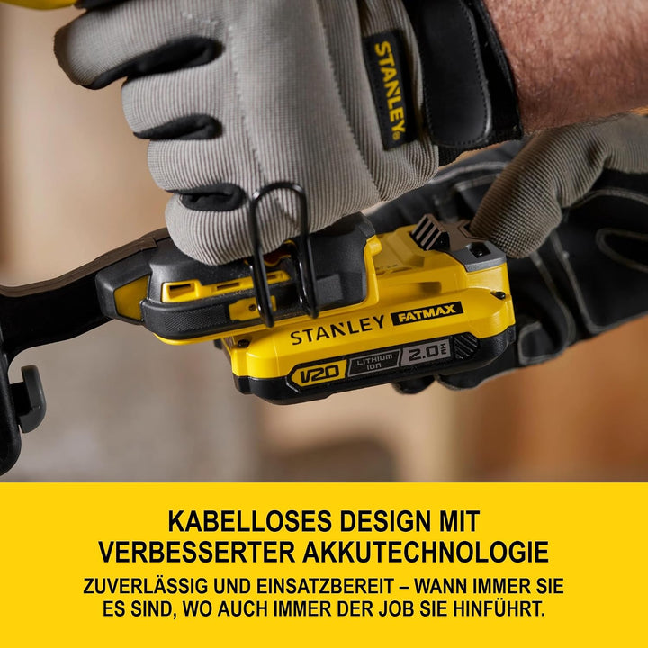 Stanley - FatMax V20 Akku-Stiftnagler 16 GA, SFMCN616B-XJ