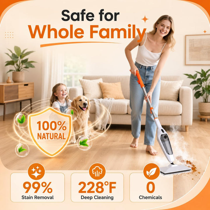 SENMO Dampfreiniger mit abnehmbarem dampfreiniger handgerät