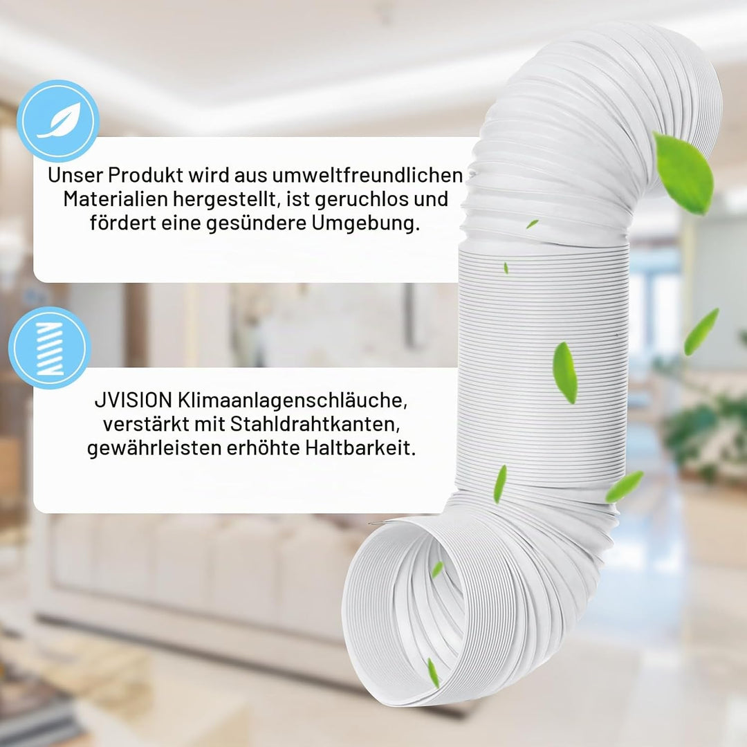 Abluftschlauch, Abluftschlauch Ø150/130mm Klimagerät, für Klimagerät Mobile Klimaanlage Wäschetrockn