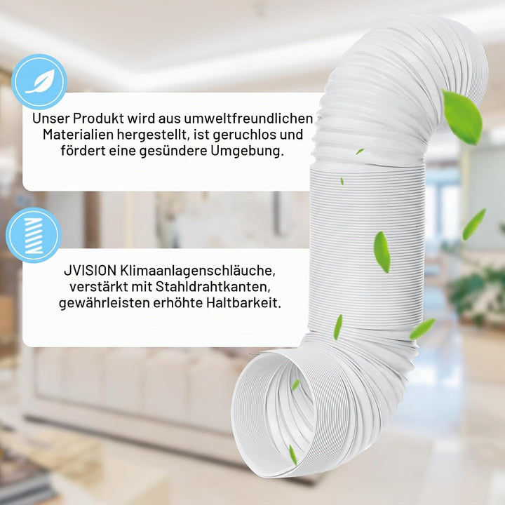 Abluftschlauch, Abluftschlauch Ø150/130mm Klimagerät, für Klimagerät Mobile Klimaanlage Wäschetrockn
