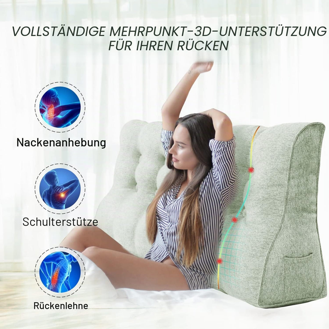 Rückenlehne Kissen Hohen Rückenlehne Kissen Grossen Dreieckigen Kissen Hohen Rückenlehne für Bett Pe
