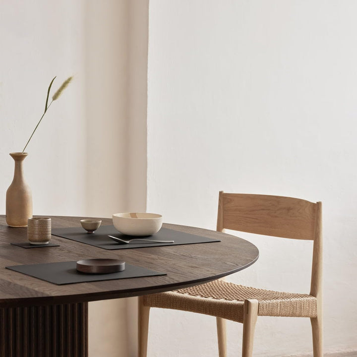 Lind DNA Tischset Square L Nupo, 4er-Set in Light Grey