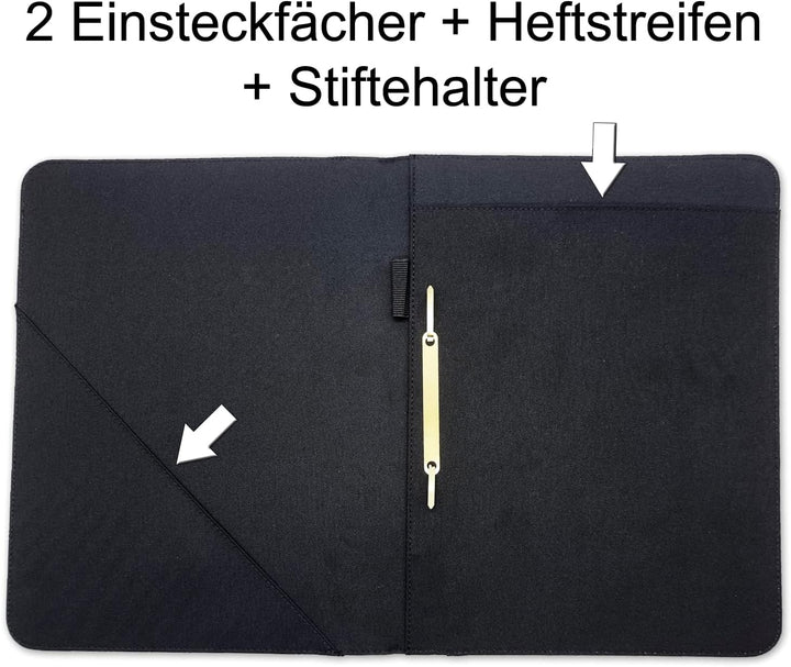 Zeugnismappe personalisiert Eishockey mit Name, Eishockey