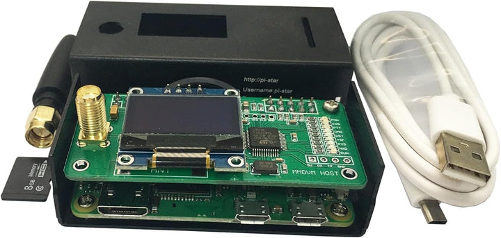 Upgraded 4.2 MMDVM Hotspot DMR Dstar Spot Assembled Radio Station OLED Antenna WiFi Digital Voice Mo