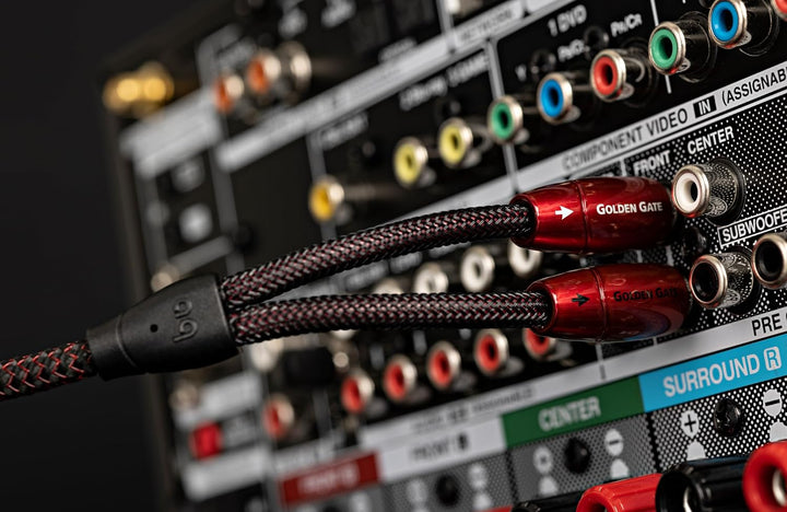 audioquest Golden Gate 3,5mm Klinke auf Cinch 0,6 M