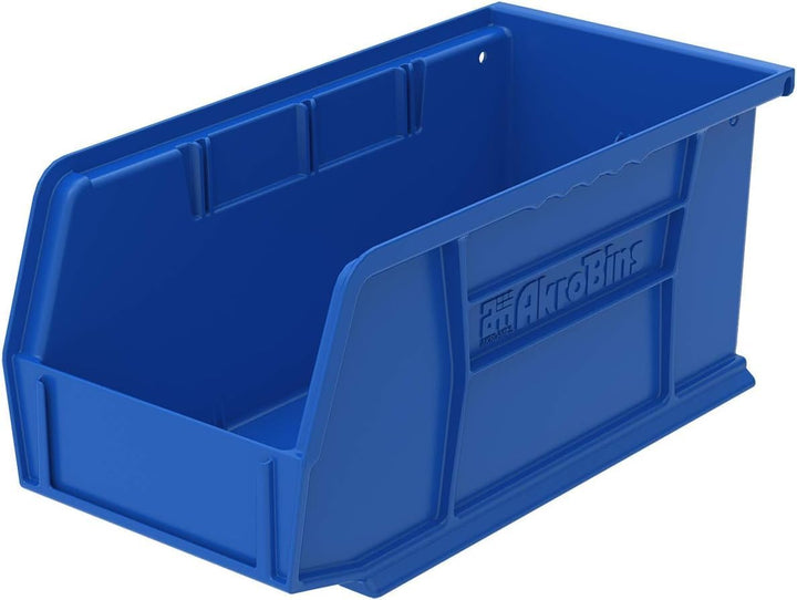 Akro-Mils 30230 AkroBins Plastic Storage Bins, Space-Saving Stackable Bins for Garage, Pantry, Craft
