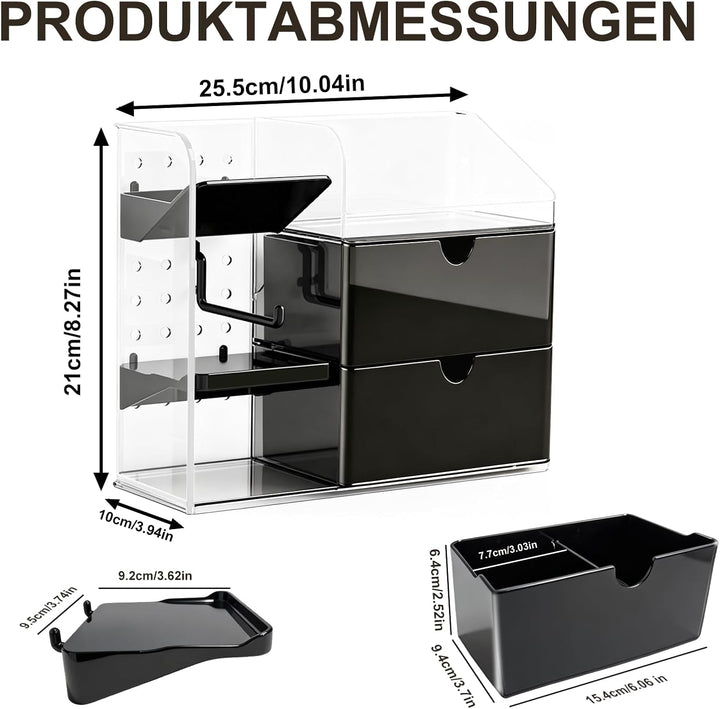 Schminktisch Organizer für Schublade, Make up Organizer Acryl